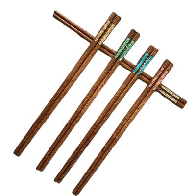 China High Quality Wooden Colorful Alloy Wooden Chicken Chopsticks Viable Wing Factory Customized for sale