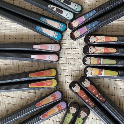 China 2021 New Fashion Stainless Steel Metal Alloy Chopsticks Japanese Style Reusable Home Tableware Viable Luxury Sticks for sale