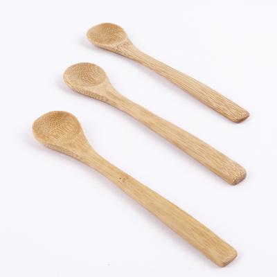 China High Quality Disposable Long Handle Wooden Spoon Kitchen Spice Spoon Sugar Tea Coffee Scoop Cooking Tool for sale