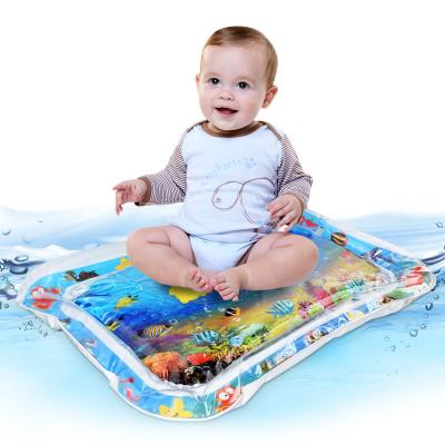 China Toy Wholesale Sunshine Bpa Free Tummy Time Educational Baby and Inflatable Water Filled Game Mat Animal Floating Educational Toys for Infants Kids for sale