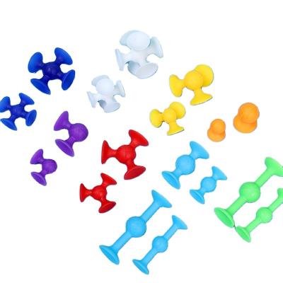 China Eco-friendly Material 2022 Kids Anti Stress Variety Pop Silicone Suction Sucker Soft Sticky Cup Darts Interactive Ball Game Educational Toys for sale