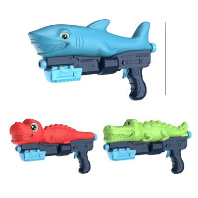 China Other China hot plastic high pressure powerful dinosaur animal water squirt gun beach toys shark kids outdoor 2022 summer for sale