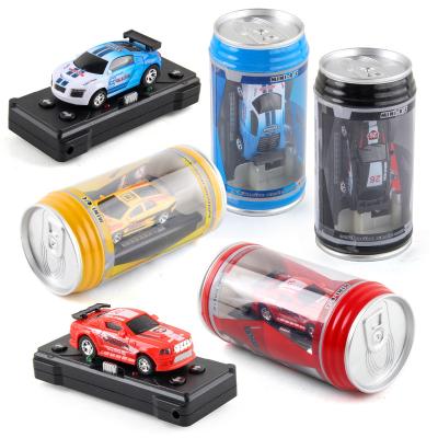 China Kids Car Toy Wholesale Smart High Speed ​​Coke Can Electric Mini Small Remote Control RC Racing Cars Radio Control Toys For Children for sale