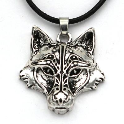 China European and American popular main metal necklace and American wolf Viking fashion accessories pendant wholesale for sale