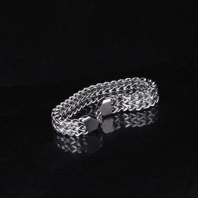 China Hot Selling Vintage Fashion Stainless Steel Chain Bracelet Men's Bracelet for sale