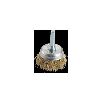 China China POLISHING Manufacturer Cleaning Brush Gold Industrial Polishing Copper Coated Steel Wire Brush for sale