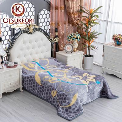 China Branded Joyday Beloved Cobertor Raschel Micro Anti-pilling Covers Mink Raschel Iraq Geometric Design Blankets For Double Bed for sale