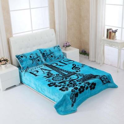 China Luxury Turkish Wedding Bedding Set Joyday Anti-pilling Thick Fleece 4Kg Duvet Covers For Double Bed for sale