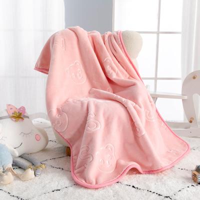 China Anti-Static Most Popular Designed Travel Baby Blanket Winter Super Soft Blankets For Baby for sale