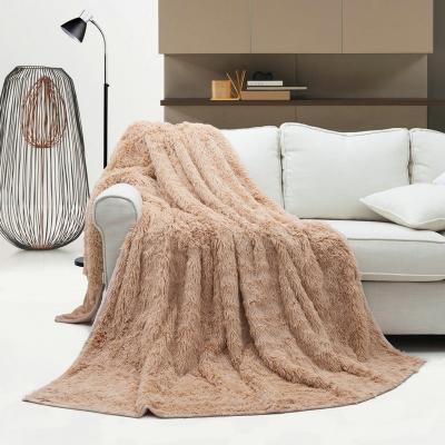 China Bedshe Disposable Super Plush Angora Blanket for sale