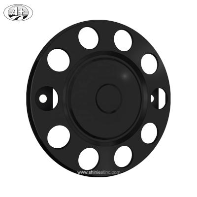 China 304 Stainless Steel EU/JP 225 T304 Stainless Steel Bus Hubcap Black for sale