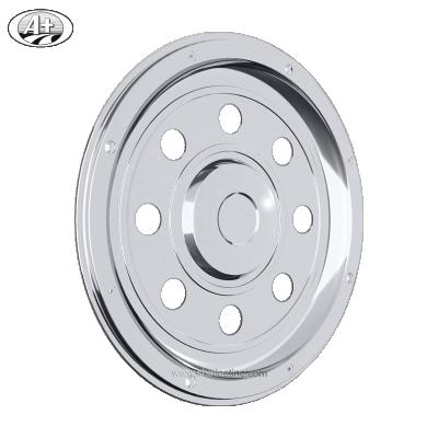 China T304 195 Inch T304 Stainless Steel Truck Bus Trailer Rear Wheel Balance Cover For European Trucks /Buses for sale