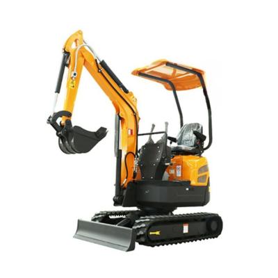 China Cultivate Other Machinery Track Mini Diggers Earth Moving Hoe 1 Ton Mini Excavator for sale