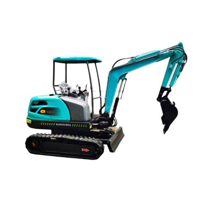 China Farms Factory Sale Weeled Earthmoving Machinery 6.5 Ton Excavator Digger For Sale for sale