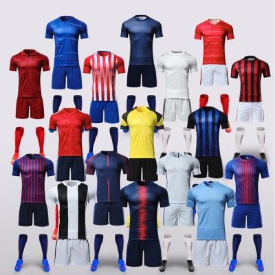 China Thailand quality custom jersey breathable elastic soccer shirt manufacturer new 20212022 for sale