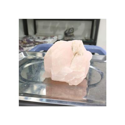 China China Bulk Price Natural Raw Calcite Crystal Stone Raw Roman Fluorescent Dreamy Pink Stone for sale