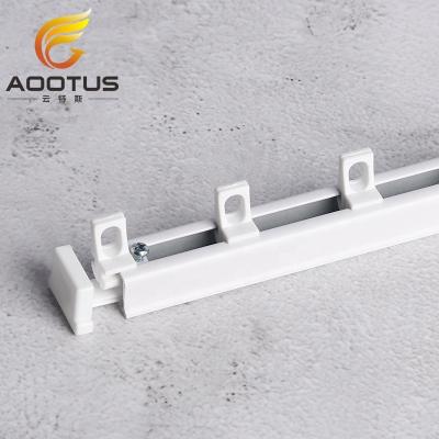 China Hot-selling Lightweight Curtain Track Easy Bendable Assemble Curtain Track Recessed Muti-function Curtain Track for sale