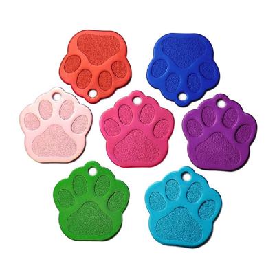 China High Quality Viable Dog Pet ID Tags Heart House Fish Paw Cat Pentagram Shape Id Tags Pet Tags for sale