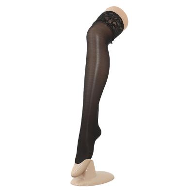 China High Quality Stockings YJ80 Antibacterial Perfect Sexy Nylon Transparent Tight Elastic Thigh High Socks for sale