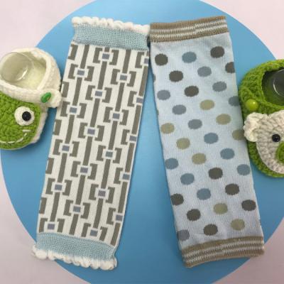 China Halloween Leg Warmer Cute Popular Nylon Jacquard Leg Warmer Cycling Long Knit Cotton Toddler Leg Warmers for sale