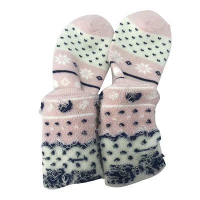 China 2022 New Arrivals Sustainable Women's Woolen Socks Wool Thicken Socks Warm Winter Woolen Socks With Stripe for sale