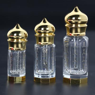 China Perfume Bottle Hot Sale Luxurious Transparent Crystal Perfume Bottle for sale