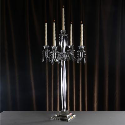 China Weddings NEW! ! ! Hot Sale 5am Crystal Candelabra For Wedding Decoration for sale