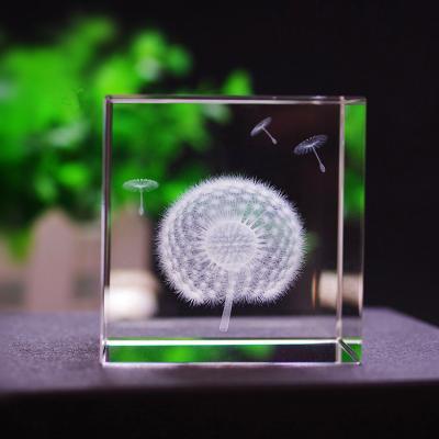 China Europe clear white crystal cubes or block to engrave wholesale for sale