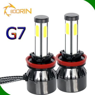 China h11 led auto headlight bulb 40w 80w 8000lm 6000k 3000k 8000k h7 h11 9004 9005 hb3 9012 h11 led headlight bulb universal for sale