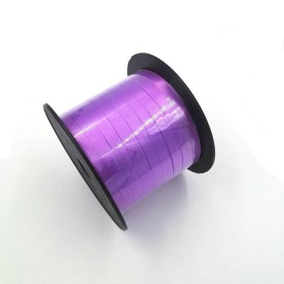 China Decorative Custom Edging Ribbon Spool 5mm x 100m Solid Plain Easter Decorative Gift Wrapping Ribbon Poly for sale