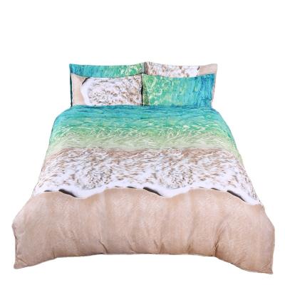 China Nondisposable custom made bedding set, reactive print bedding set, luxury 3d bed sheets for sale