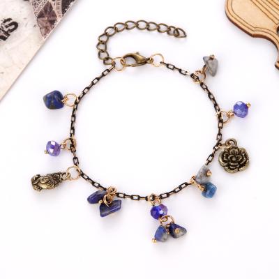 China Hot Sale Romantic Women Charm Bracelet Copper Couples Bracelet And Bangles Jewelry For Girl for sale