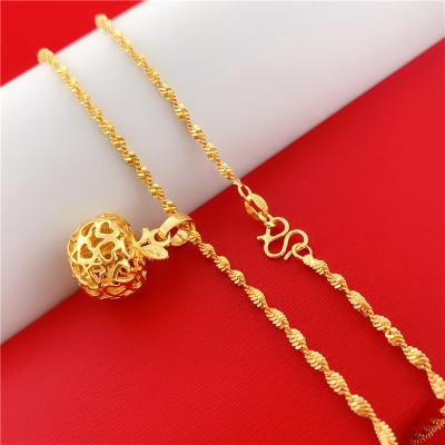 China Vintage in Gold Wholesale Christmas Apple Necklace Tree Christmas Hat Santa Claus Gift Jewelry for Kid Women for sale