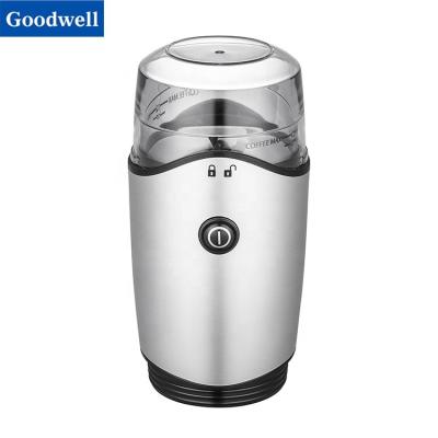 China *Amazon Household Portable Detachable Container Mini Stainless Steel Electric Coffee Grinder and Electric Coffee Bean Grinder for sale