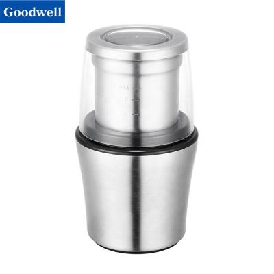 China *Amazon Household Portable Detachable Container Mini Stainless Steel Electric Coffee Grinder and Electric Coffee Bean Grinder for sale