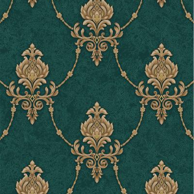 China High quality environmentally friendly three-dimensional bedroom decorative wallpaper 3d wallpaper pvc wallpaper for sale