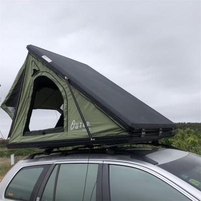 China Maggiolina 4WD Roof Top Tent 4 Person Hard Shell Rooftop Ten Straight Tying Type Motorhome Top Roof Hard Shell Rooftop Ten for sale