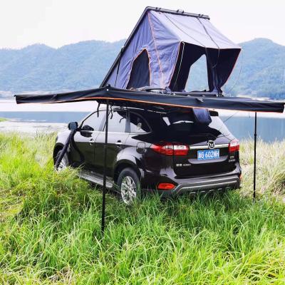 China Straight Tying Type Off Road Car Roof Top Tent Aluminum Top Hard Shell For Outdoor Camping for sale