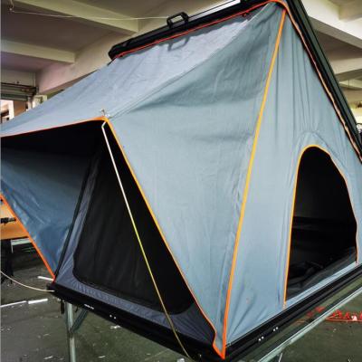 China High Quality 4*4 Off Road Aluminum Car Straight Tie Type Hard Shell Roof Top Tent For Outdoor Camping for sale