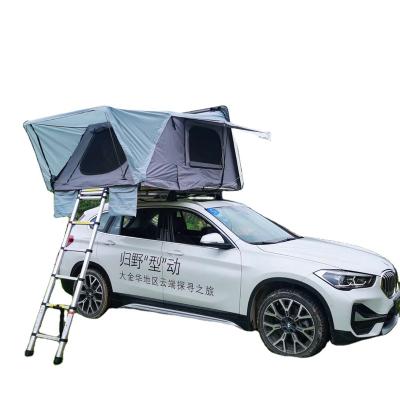 China Extended Type 2022 Outdoor Camping Australian RTT Roof Top Tent 4wd ABS 5 Person Hard Shell Roof Top Tent Car for sale