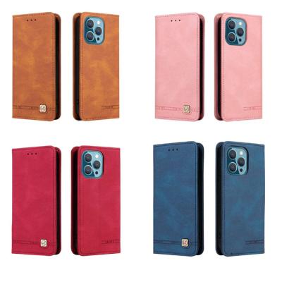 China Custom Folding PU Leather Wallet Phone Case Luxury Shockproof Shockproof TPU Phone Case For iPhone 12 13 for sale