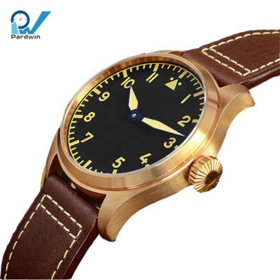 China Luminous Custom Design Super Luminous Bronze Cusn8 Watches With Automatic Movement for sale