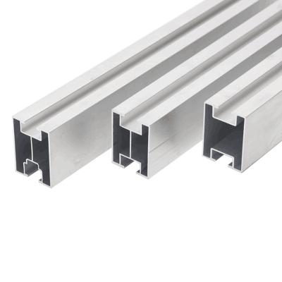 China Multiple Application Aluminum Solar Aluminum Guide Rail Profiles For Solar Power Systems for sale