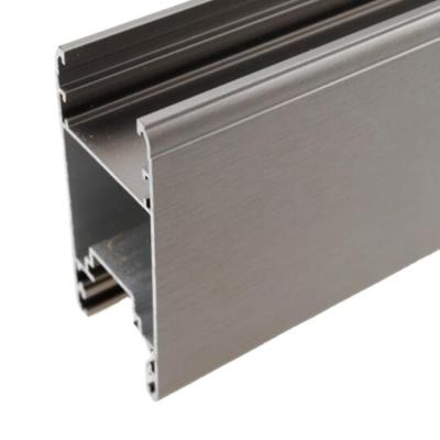 China Building materials 6063 building industry door screen window aluminum floor and window profile sliding door for sale