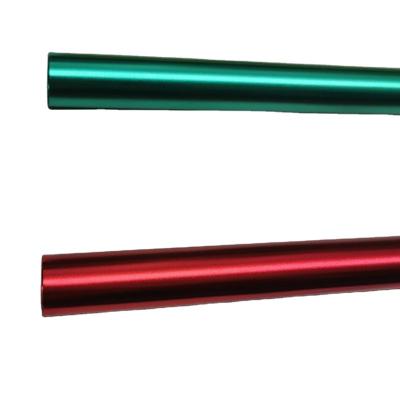 China Railing / Sideboard Customized Aluminum Tube Profiles Anodizing Colored Polishing for sale