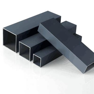 China Multiple Use Black Anodized Powder Coated Square Brushed Aluminum Tubing for sale