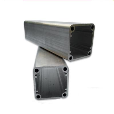 China Construction Extrusion Square / Rectangular Round Aluminum Tube / Pipe 6061 6063 T6 for sale