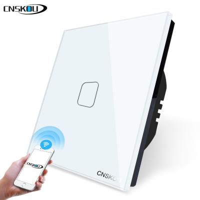 China hot sale wifi wall switch touch screen light wall switch wireless wifi switch wifi wall touch switch for sale