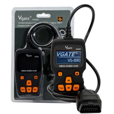 China Most Vgate VS890S OBD2 Car Code Reader Support Multi-Brands Cars for sale