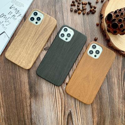 China New Style Wood Grain Design Shockproof TPU Case For iPhone 12 Pro 13 Max X XR XS 11 8 7 6S Mini Cover for sale